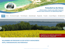 Tablet Screenshot of feriendorf-ostsee.de